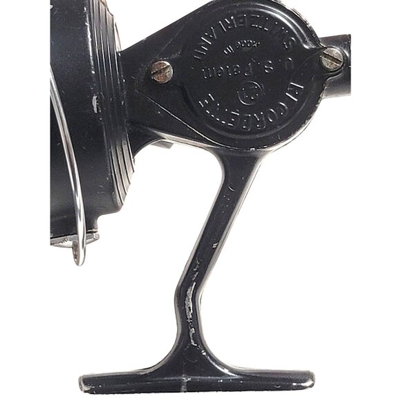 Vintage Recordette Switzerland Spinning Fishing Reel U.S. Patent No. 21 - Metal - Picture 12 of 14